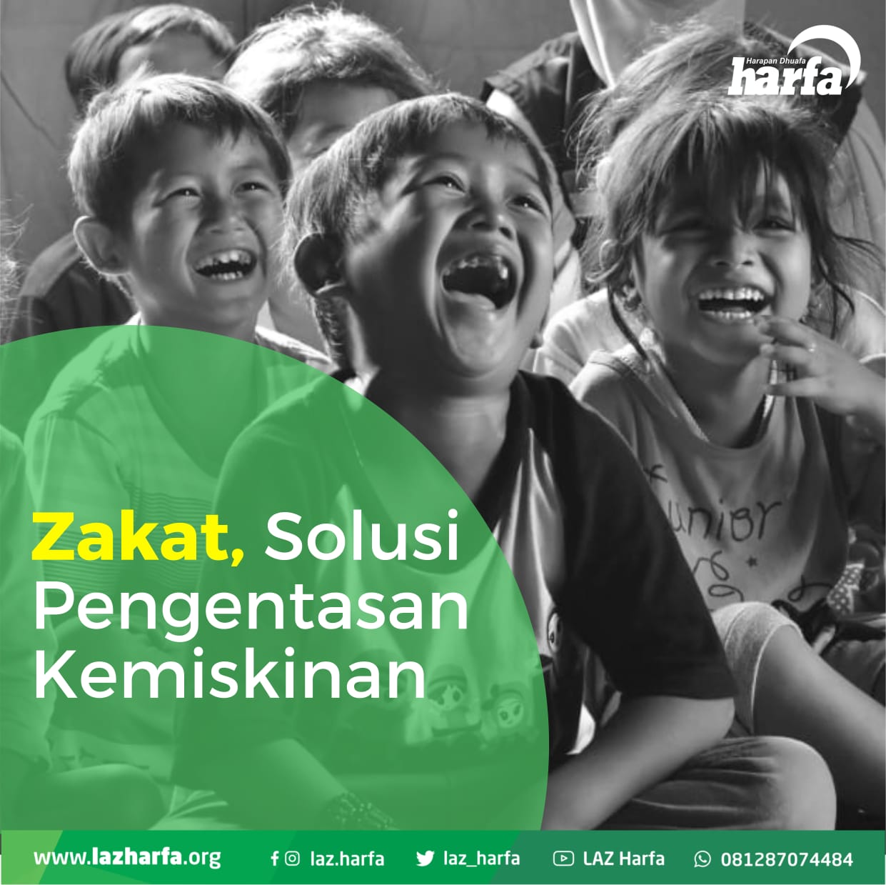 Tunaikan Zakat Untuk Solusi Entaskan Kemiskinan Laz Harfa