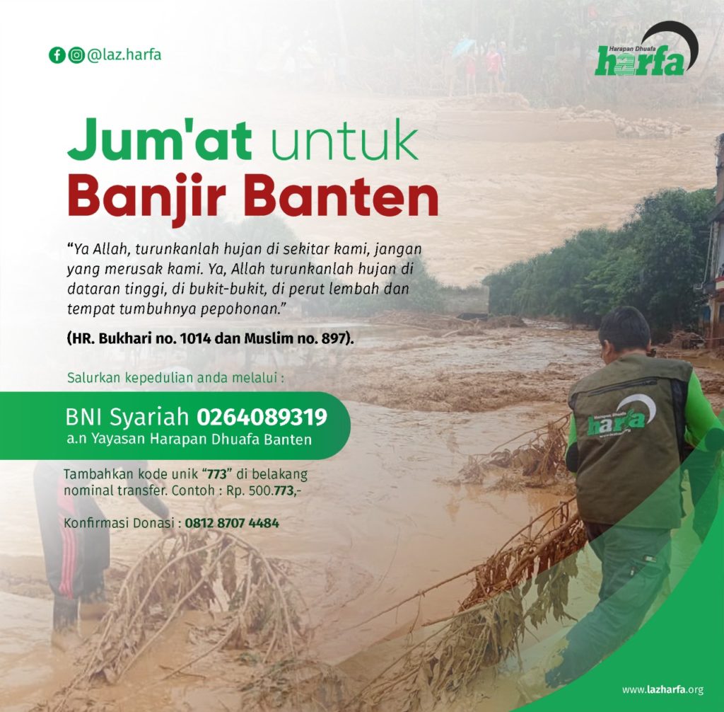 Jum’at Untuk Banjir Banten