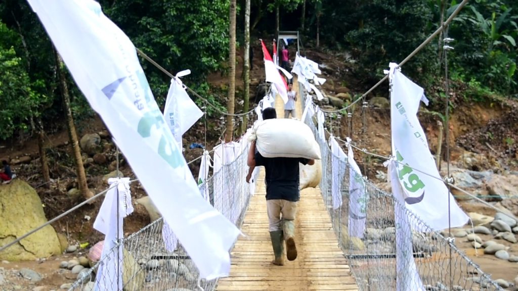 Jembatan Pertama Di Lebak Pasca Banjir Bandang Kini Telah Diresmikan
