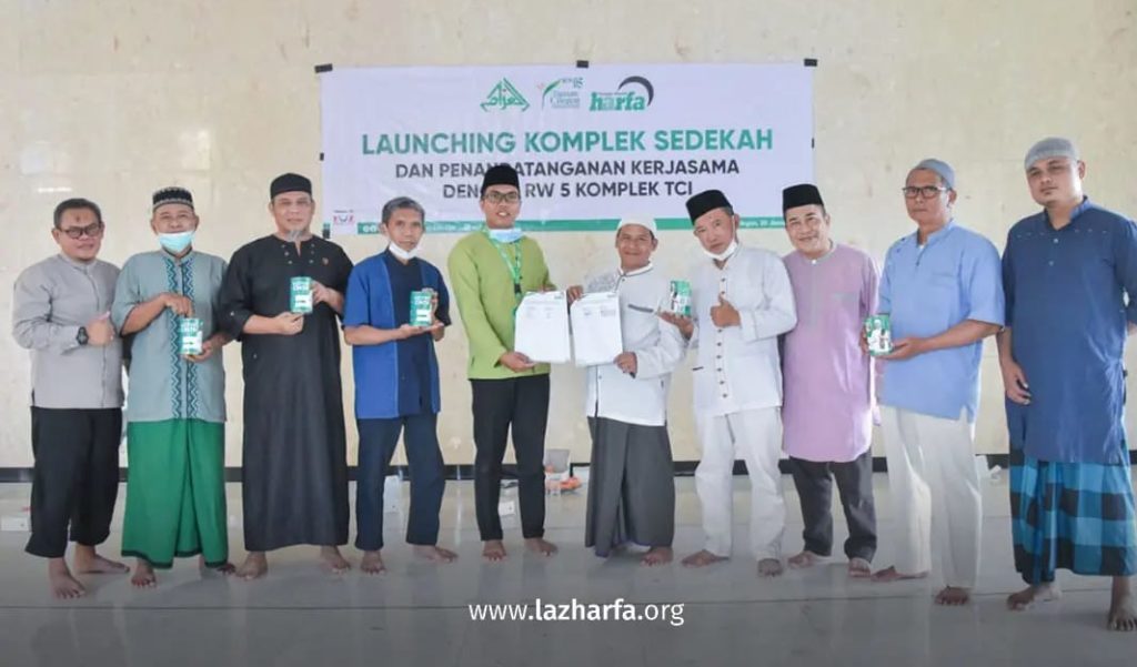 LAZ Harapan Dhuafa Launching Komplek Sedekah