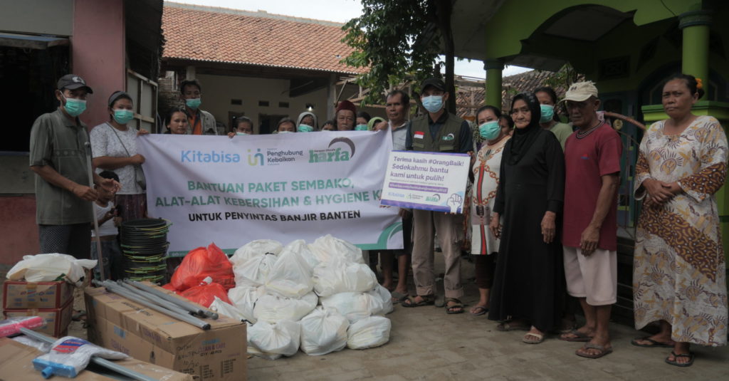 LAZ Harapan Dhuafa Salurkan Sembako, Alat Kebersihan dan Hygiene Kit Untuk Penyintas Banjir
