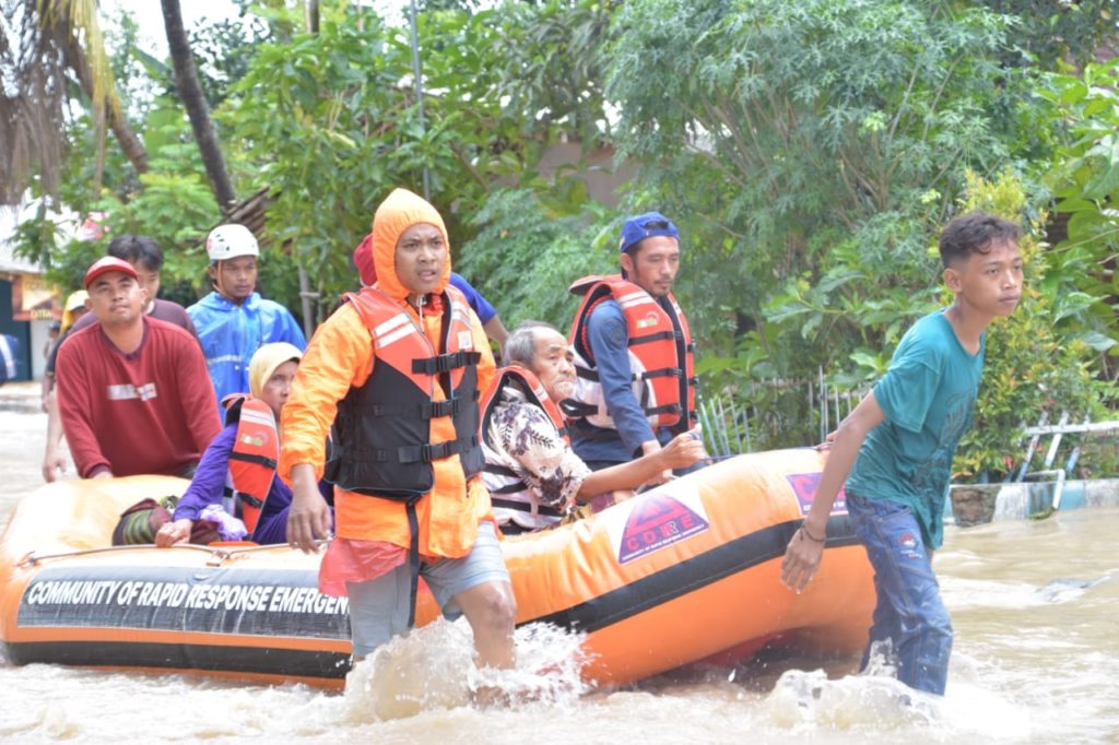 LAZ Harapan Dhuafa Respon Cepat Banjir di Banten