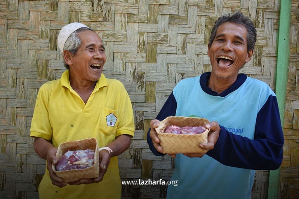 Dari Kota Hingga Pelosok Desa, 30.005 Mustahik Rasakan Lezatnya Daging Qurban