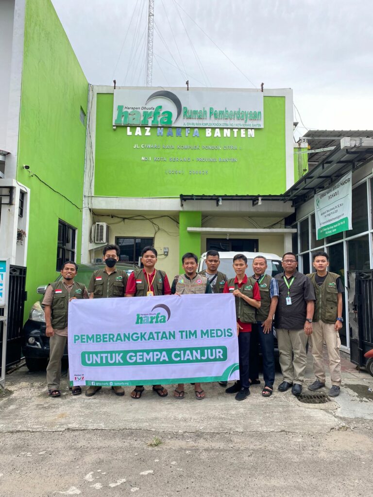 Bantu Korban Gempa Cianjur, LAZ Harapan Dhuafa Berangkatkan Tim Medis
