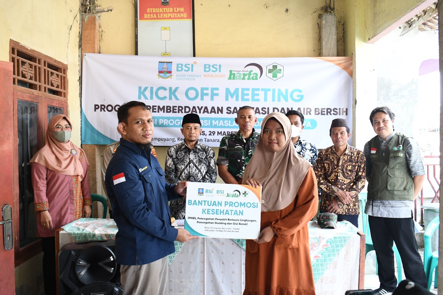 Bsi Maslahat Dan Laz Harapan Dhuafa Luncurkan Program Pemberdayaan Sanitasi Air Bersih Laz Harfa